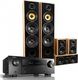Denon Amplituner AVR-X550BT + Wils on Cinematic Orzech -Denon AVR-X550BT + wilson cin. orzech 2