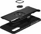 Etui Pancerne Armor Ring Cover Holder 360 SAMSUNG GALAXY A50 czarne uniwersalny 2