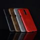 Etui Slim case nakładka skórzana Litchi LG K40 / K12+ / K12 Plus czarne uniwersalny 6