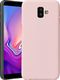 Etui Silicone Case elastyczne silikonowe SAMSUNG GALAXY J4+ J4 Plus różowe uniwersalny 1