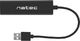 HUB USB Natec Dragonfly 1x RJ-45  + 3x USB-A 2.0 (NHU-1413) 3