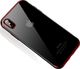 Hurtel Clear Color case żelowy pokrowiec etui z metaliczną ramką Samsung Galaxy A70 czerwony uniwersalny 3