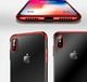 Hurtel Clear Color case żelowy pokrowiec etui z metaliczną ramką Samsung Galaxy A70 czerwony uniwersalny 8