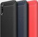 Hurtel Carbon Case elastyczne etui pokrowiec Samsung Galaxy A70 niebieski uniwersalny 6