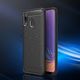 Hurtel Carbon Case elastyczne etui pokrowiec Samsung Galaxy A40 niebieski uniwersalny 2