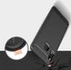 Hurtel Carbon Case elastyczne etui pokrowiec Samsung Galaxy A40 niebieski uniwersalny 6
