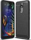 Hurtel Carbon Case elastyczne etui pokrowiec LG K40 X420 czarny uniwersalny 1
