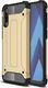 Hurtel Hybrid Armor pancerne hybrydowe etui pokrowiec Samsung Galaxy A70 złoty uniwersalny 1