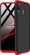 GKK 360 Protection Case etui na całą obudowę przód + tył Samsung Galaxy A40 czarno-czerwony uniwersalny 1