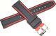 JVD Silikonowy pasek do zegarka 22 mm JVD R21907-22 uniwersalny 2