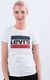 Levi`s THE PERFECT TEE 0297 SPORTSWEAR LOGO WHITE - XS - damskie - biały 1