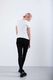 Levi`s THE PERFECT TEE 0297 SPORTSWEAR LOGO WHITE - XS - damskie - biały 3