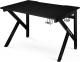 Biurko Pro-Gamer D-1000 Czarne 116 cmx75 cm 1