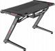 Biurko Pro-Gamer D-4000 Czarne 120 cmx64 cm Nogi w kształcie Z 1