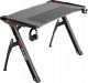 Biurko Pro-Gamer D-5000 Czarne 120 cmx62 cm Nogi rozkładane 2