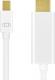 Kabel LogiLink DisplayPort Mini - HDMI 2m biały (CV0123) 1