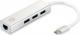 HUB USB LevelOne 1x RJ-45  + 3x USB-A 3.0 (USB-0504) 1