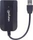 HUB USB Manhattan 1x SD 1x microSD  + 3x USB-A 3.0 (163590) 4