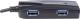 HUB USB Manhattan 1x SD 1x microSD  + 3x USB-A 3.0 (163590) 5