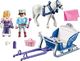 Playmobil Magic Sanie z parą królewską (9474) 1