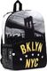 Mojo Plecak szkolny Brooklyn New York czarny 2