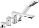 Bateria wannowa KFA Yoka 4-otworowe chrom (5535-210-00) 1