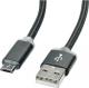 Kabel USB Roline USB-A - 1 m Czarny (JAB-3355842) 1