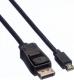 Kabel Value DisplayPort Mini - DisplayPort 1.5m czarny 1