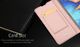 Dux Ducis Etui portfel Dux Ducis Skin Leather SAMSUNG GALAXY A20e granatowe uniwersalny 17