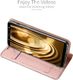Dux Ducis Dux Ducis Skin Leather etui portfel z klapką SAMSUNG GALAXY A20E jasnoróżowe uniwersalny 7
