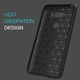 Carbon case elastyczne etui pokrowiec LG Q60 czarny uniwersalny 3
