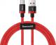 Kabel USB Baseus USB-A - USB-C 1 m Czerwony (SB4876) 5