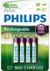 Philips Akumulator AAA / R03 950mAh 4 szt. 2