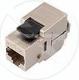 Solarix Keystone CAT6 STP RJ45 czarny samogwintująca (SXKJ-6-STP-BK-SA) 1