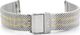 Bisset Bransoleta Bisset (bb012a) - srebrna 14mm uniwersalny 1