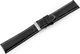 Pacific Pasek skórzany do zegarka W26 - PREMIUM - czarny/białe - 22mm uniwersalny 1