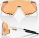 100% Okulary Glendale Soft Tact Off White Persimmon Lens 1