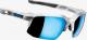 100% Okulary Speedcoupe Matte White HiPER Blue Multilayer Mirror Lens 2