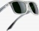 100% Okulary 100% BLAKE Matte Translucent Crystal Clear - Grey Green Lens (Szkła Szaro-Zielone, przepuszczalność światła 12%) 2