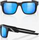 100% Okulary Type-S Matte Black HiPER Blue Multilayer Mirror Lens 1