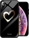 Alogy Glass Armor Case do Apple iPhone XS Max czarne serce uniwersalny 1
