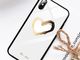 Alogy Glass Armor Case do Apple iPhone X/XS białe serce uniwersalny 3