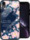 Alogy Glass Armor Case do Apple iPhone XR kwiaty uniwersalny 1