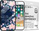 Alogy Glass Armor Case do Apple iPhone 7/8 Kwiaty uniwersalny 2