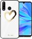 Alogy Glass Armor Case do Huawei P30 Lite białe serce uniwersalny 1