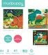 Mudpuppy Puzzle magnetyczne Dinozaury 3