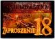 DP Craft Zaproszenie z kopertą na 18-tke - 1 szt. uniwersalny 1