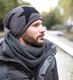 Brandit Czapka krasnal zimowa Beanie Star grafitowy melanż r. uniwersalny 3
