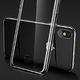Baseus Baseus Transparent Key usztywnione etui z żelową ramką iPhone XS Max czarny (WIAPIPH65-QA01) uniwersalny 14