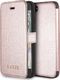 Guess Guess GUFLBKI8IGLRG iPhone 7/8 rose gold /różowo-złoty book Iridescent uniwersalny 1